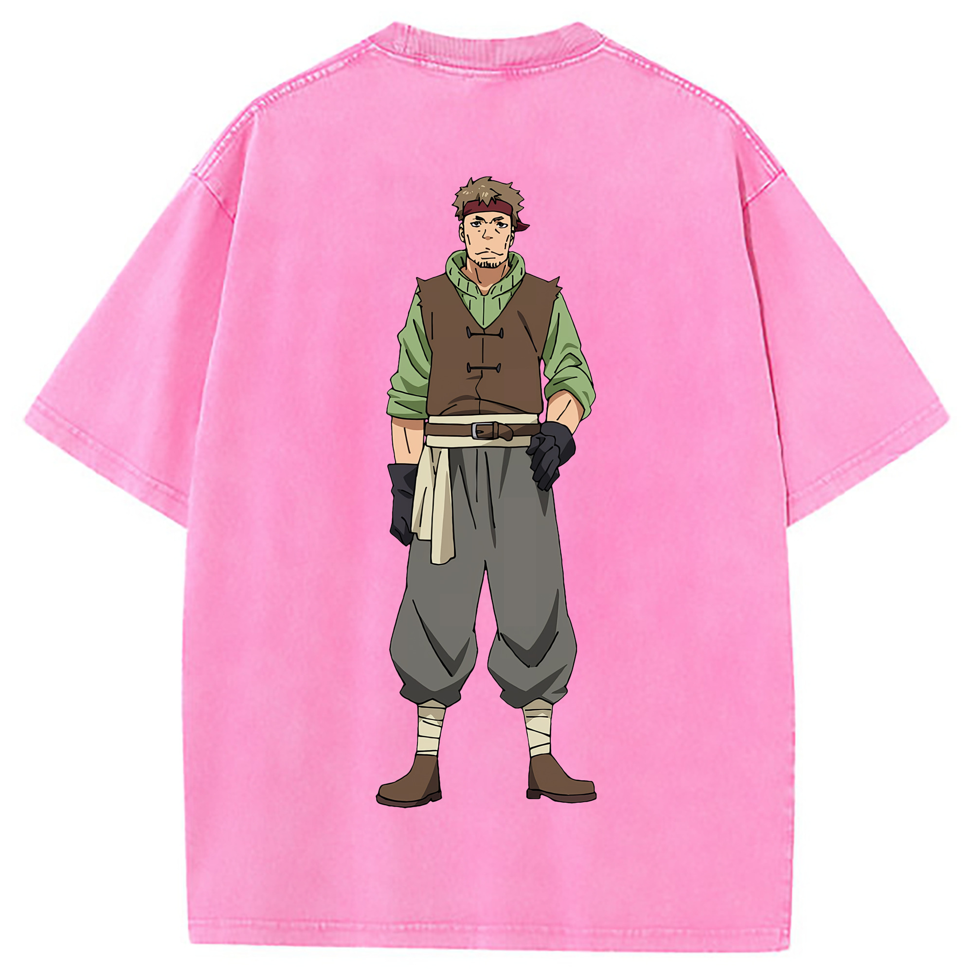 （画像用） 転スラ Regarding Reincarnated to Slime 綿100% ヴィンテージ風 半袖Tシャツ（背面プリント）